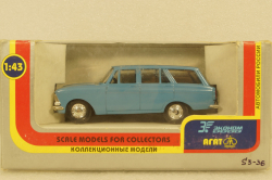 Москвич-427, голубой, Агат 1:43