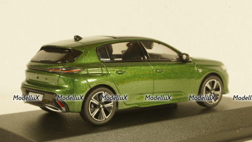 Peugeot 308 GT 2021 Green, 473930, Norev 1:43
