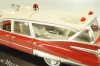 Cadillac Miller-Meteor Ambulance 1959, red/white, 7495002, Atlas Ambulance Cars Collection #2 1:43