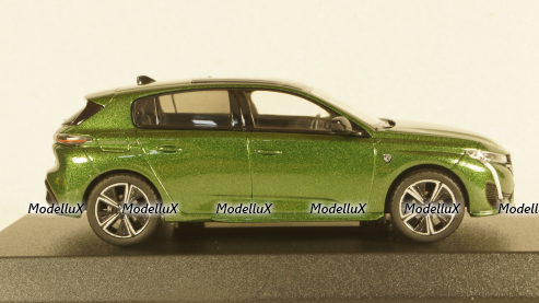 Peugeot 308 GT 2021 Green, 473930, Norev 1:43