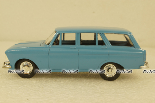 Москвич-427, голубой, Агат 1:43