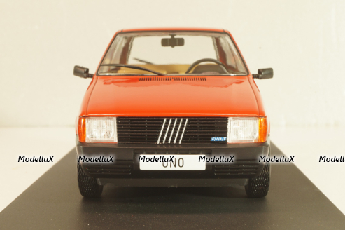 Fiat Uno 1983, red, WB124257, WhiteBox 1:24