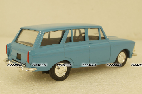 Москвич-427, голубой, Агат 1:43