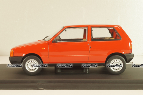 Fiat Uno 1983, red, WB124257, WhiteBox 1:24