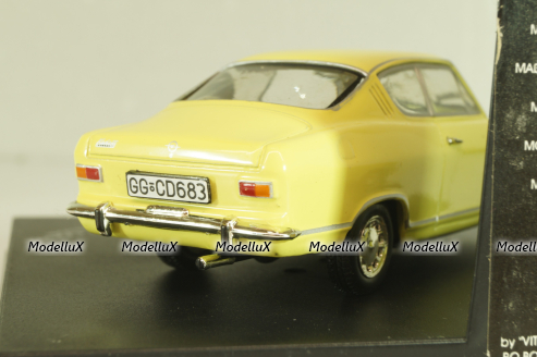 Opel Kadett B Coupe 1966, yellow, VCC080, Vitesse 1:43