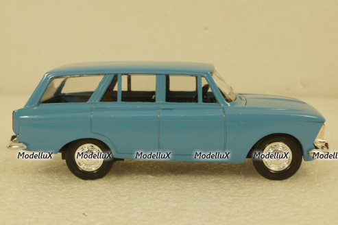 Москвич-427, голубой, Агат 1:43