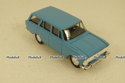 Москвич-427, голубой, Агат 1:43