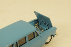 Москвич-427, голубой, Агат 1:43