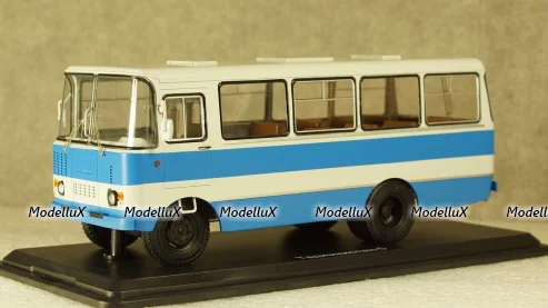 Москвич-427, голубой, Агат 1:43