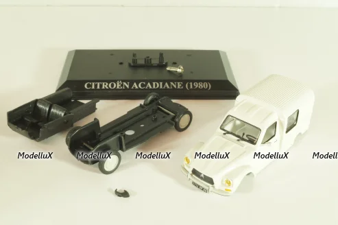 Citroen Acadiane 1980, white, Altaya 1:43 Уценка!