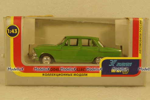 Москвич-408, зеленый, Агат 1:43