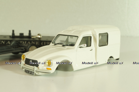 Citroen Acadiane 1980, white, Altaya 1:43 Уценка!