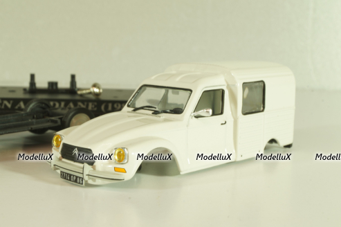 Citroen Acadiane 1980, white, Altaya 1:43 Уценка!