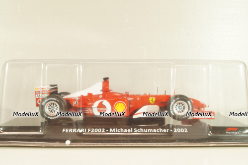 Ferrari F2002 #1 Michael Shumacher,F1, LE GRANDI FORMULA 1 №9, 1:24