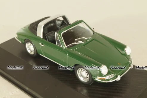 Porsche 911 Targa 1965, green, 7114008, Atlas 1:43