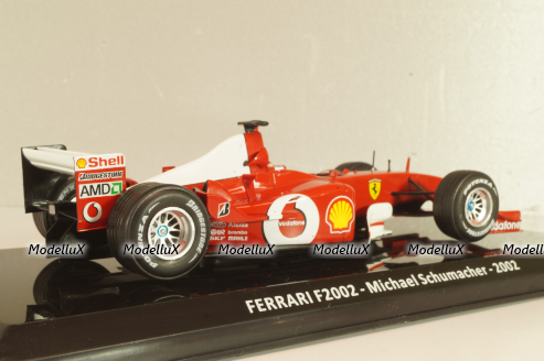 Ferrari F2002 #1 Michael Shumacher,F1, LE GRANDI FORMULA 1 №9, 1:24