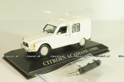 Citroen Acadiane 1980, white, Altaya 1:43 Уценка!