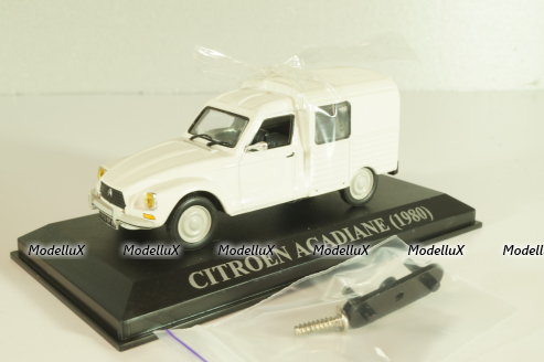 Citroen Acadiane 1980, white, Altaya 1:43 Уценка!
