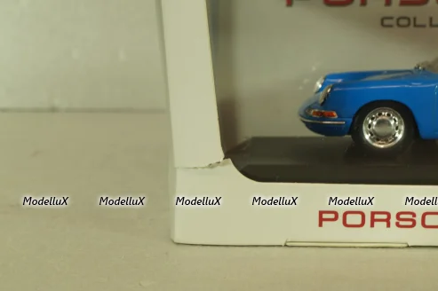 Porsche 911 1964, blue, 7114001, Atlas 1:43 Уценка!