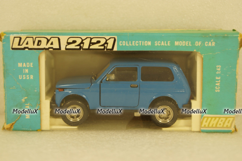 Ваз-2121 Нива, хром дно, апрель 1988г. , Тантал/Радон 1:43
