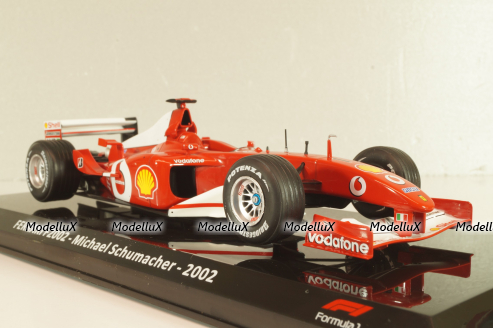 Ferrari F2002 #1 Michael Shumacher,F1, LE GRANDI FORMULA 1 №9, 1:24