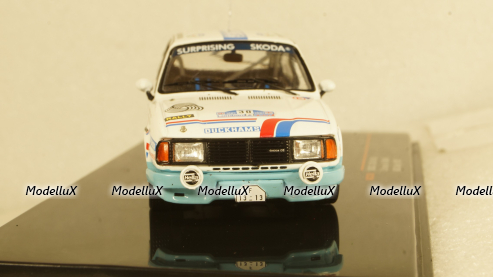 Skoda 130 L, No.30, RAC Rallye, L.Krecek/B.Motl, 1987, RAC350, IXO 1:43