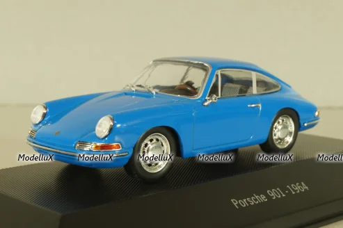 Porsche 911 1964, blue, 7114001, Atlas 1:43 Уценка!