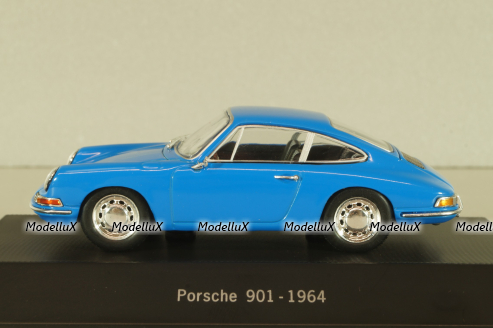 Porsche 911 1964, blue, 7114001, Atlas 1:43 Уценка!