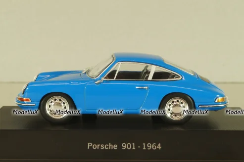 Porsche 911 1964, blue, 7114001, Atlas 1:43 Уценка!