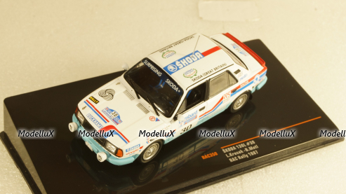 Skoda 130 L, No.30, RAC Rallye, L.Krecek/B.Motl, 1987, RAC350, IXO 1:43