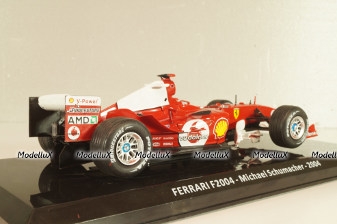 Ferrari F2004 #1 Michael Shumacher 2004, F1, LE GRANDI FORMULA 1 №33, 1:24 Уценка!