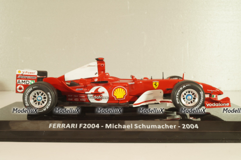 Ferrari F2004 #1 Michael Shumacher 2004, F1, LE GRANDI FORMULA 1 №33, 1:24 Уценка!