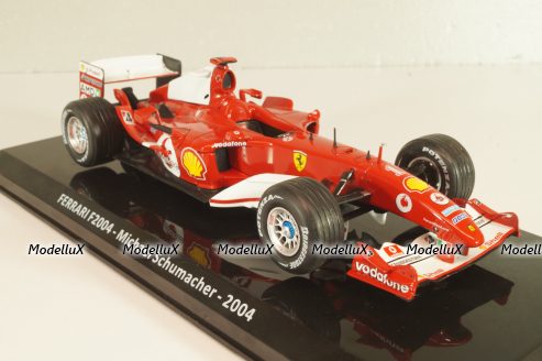 Ferrari F2004 #1 Michael Shumacher 2004, F1, LE GRANDI FORMULA 1 №33, 1:24 Уценка!