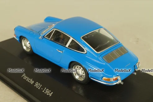 Porsche 911 1964, blue, 7114001, Atlas 1:43 Уценка!
