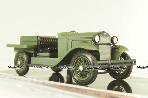 Газ-4 авиадесантируемый, хаки, военный, TR4829, TruckTyr 1:43