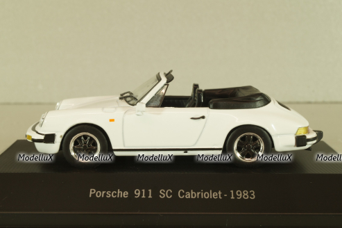 Porsche 911 SC Cabriolet 1983, white, 7114004, Atlas 1:43