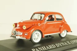 Panhard Dyna X 1950, maroon, Altaya 1:43