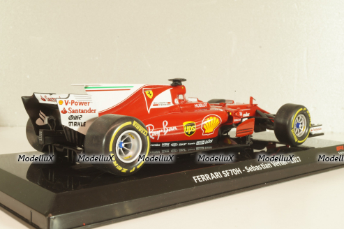 Ferrari SF70-H #5 S.Vettel 2017, F1, LE GRANDI FORMULA 1 №2, 1:24 Уценка!