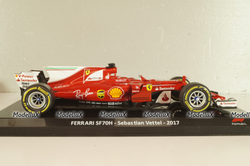 Ferrari SF70-H #5 S.Vettel 2017, F1, LE GRANDI FORMULA 1 №2, 1:24 Уценка!