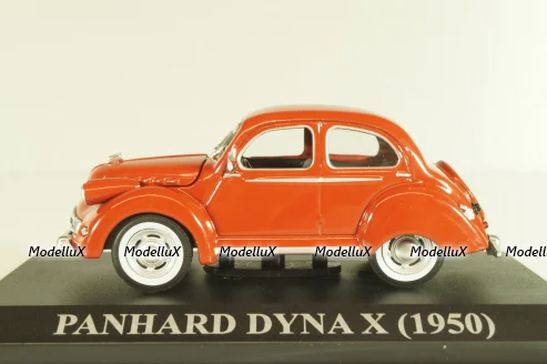 Panhard Dyna X 1950, maroon, Altaya 1:43