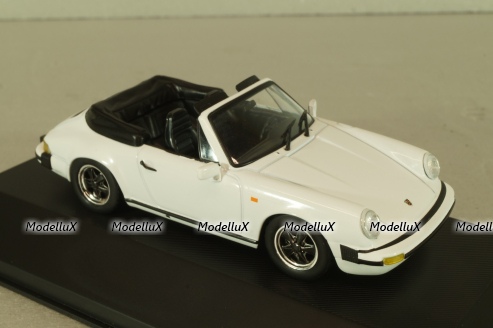 Porsche 911 SC Cabriolet 1983, white, 7114004, Atlas 1:43
