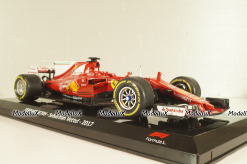 Ferrari SF70-H #5 S.Vettel 2017, F1, LE GRANDI FORMULA 1 №2, 1:24 Уценка!