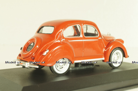 Panhard Dyna X 1950, maroon, Altaya 1:43