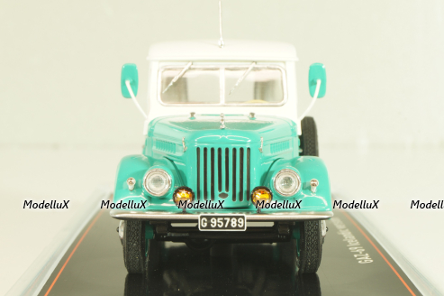 Газ-69 Icelandic version, зелен/белый, TR4831, TruckTyr 1:43
