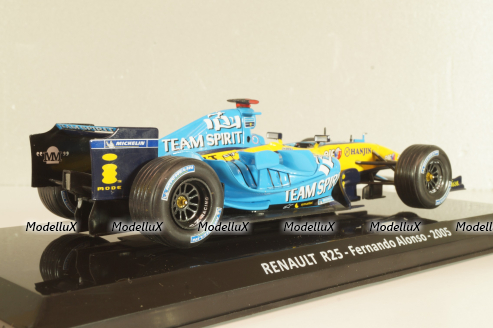 Renault R25 #5 F. Alonso 2005,  F1, LE GRANDI FORMULA 1 №28, 1:24