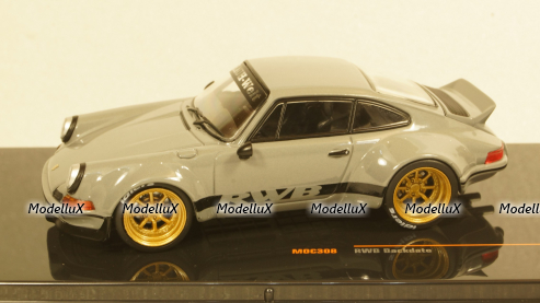 Porsche 911 RWB grey, MOC308, IXO 1:43