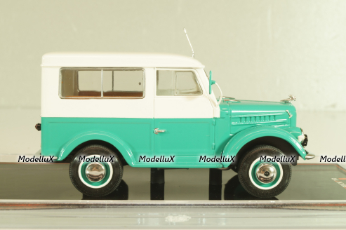 Газ-69 Icelandic version, зелен/белый, TR4831, TruckTyr 1:43