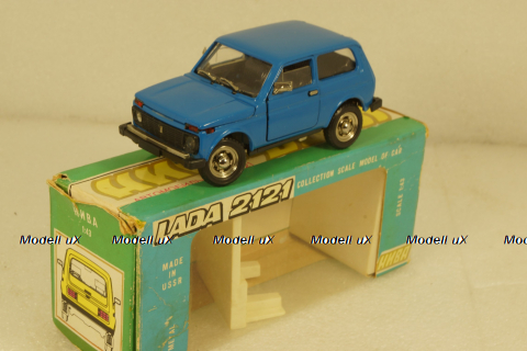 Ваз-2121 Нива, хром дно, апрель 1988г. , Тантал/Радон 1:43
