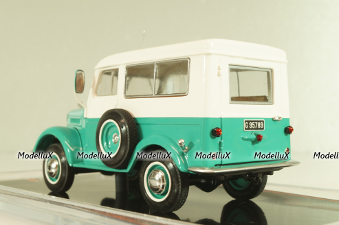 Газ-69 Icelandic version, зелен/белый, TR4831, TruckTyr 1:43