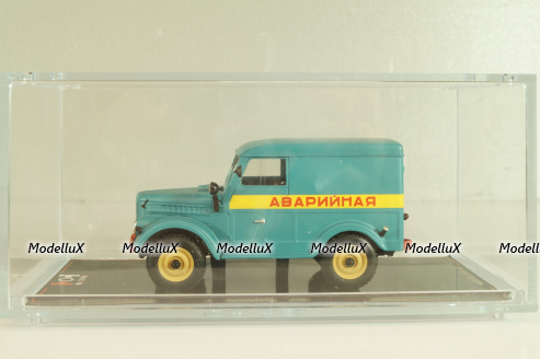 Газ-69 Аварийная, голубой, TR4828, TruckTyr 1:43